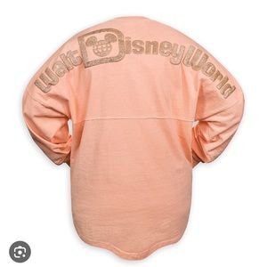 Disney Spirit Jersey Walt Disneyworld Rose Gold unisex size small blogger fav